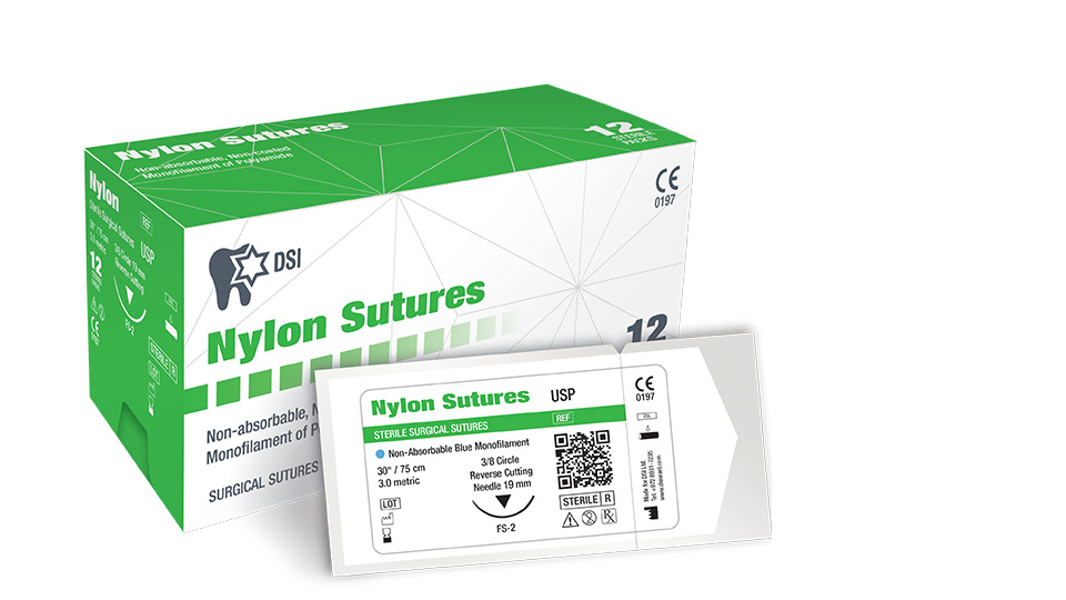 Nylon Sutures – DSI Dental Solutions Ltd, Sutures & Needles