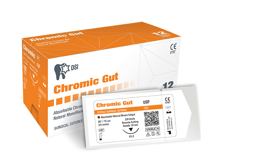Chromic Catgut – DSI Dental Solutions Ltd, Sutures & Needles