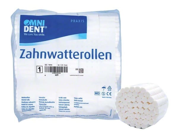 Zahnwatterollen Gr. 1