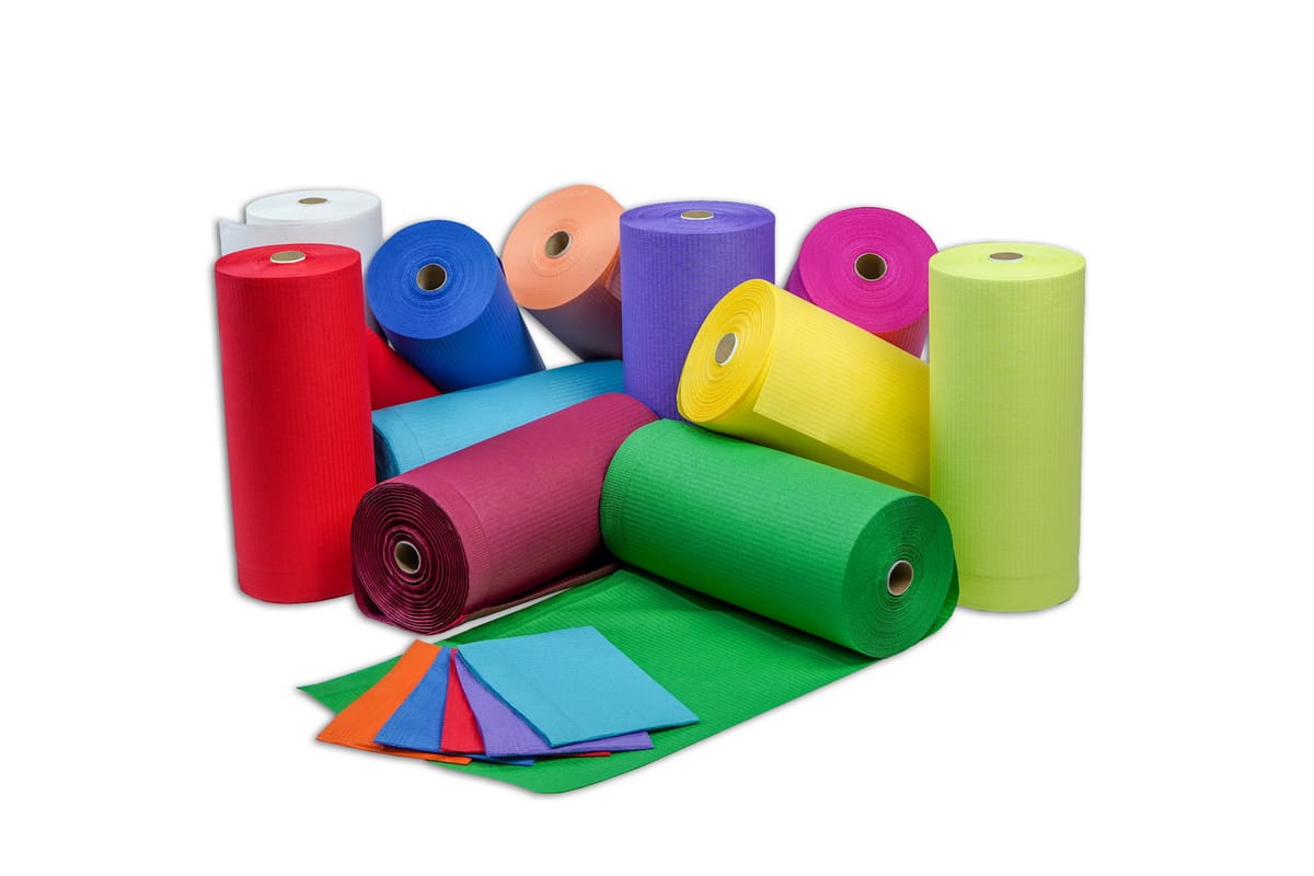 Dental bibs on the roll – CEDA PRESS LLC, Napkins and Patient Bibs