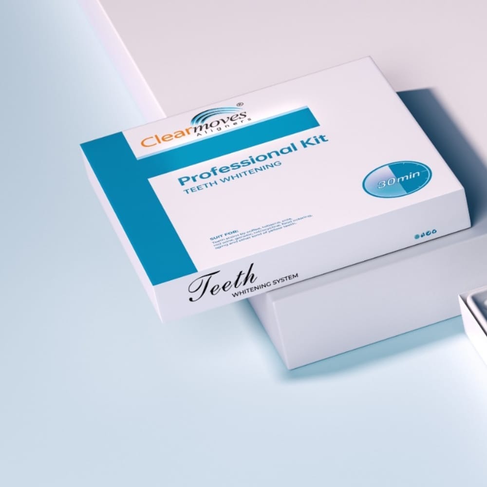 Praxisbleaching-Set für Zahnärzte – clear moves aligners, Bleaching
