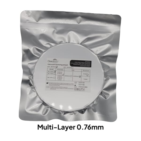 Multi-Layer Clear Aligner Sheets – 0.76mm