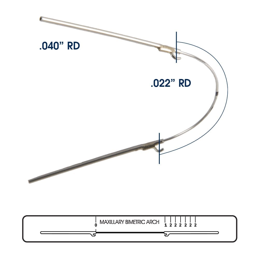 Wilson 3D Bimetric Arch Basic Lot de 3 – RMO, Wires and Archwires