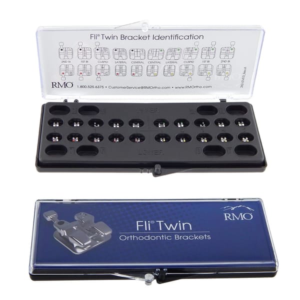 FLI Twin Two-Piece Stainless Steel Brackets Ricketts BioProgressive Rx 5-5 Kit