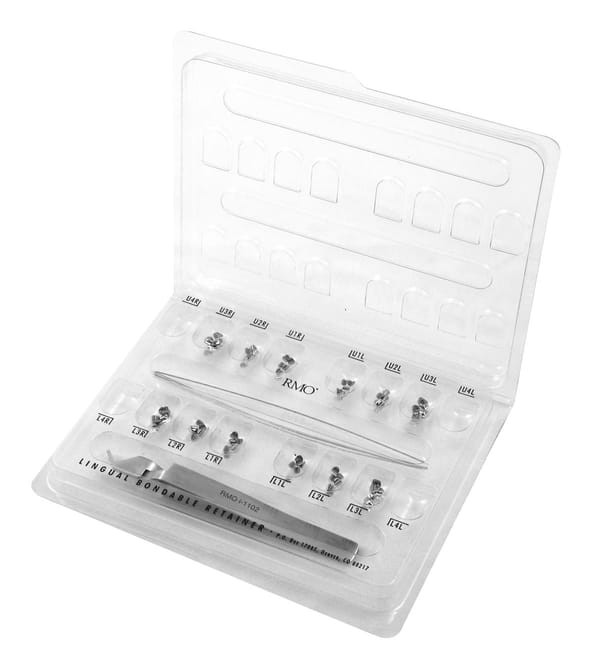 Rétainer lingual collé RMO - lot de 50