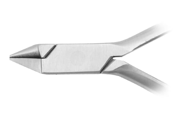 SCHWEICKHARDT Pince à Cintrer les Fils Angulée (Type Bec d'Oiseau)