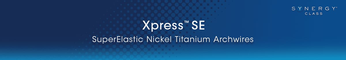 XPress™ SE SuperElastic Nickel Titanium Archwires – RMO, Drähte und Bögen