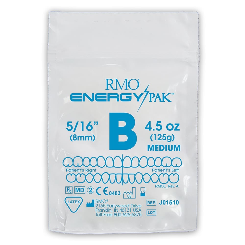 NON LATEX ELASTICS 5/16" 4.5OZ MEDIUM BLUE B (PK50) – RMO, Chains