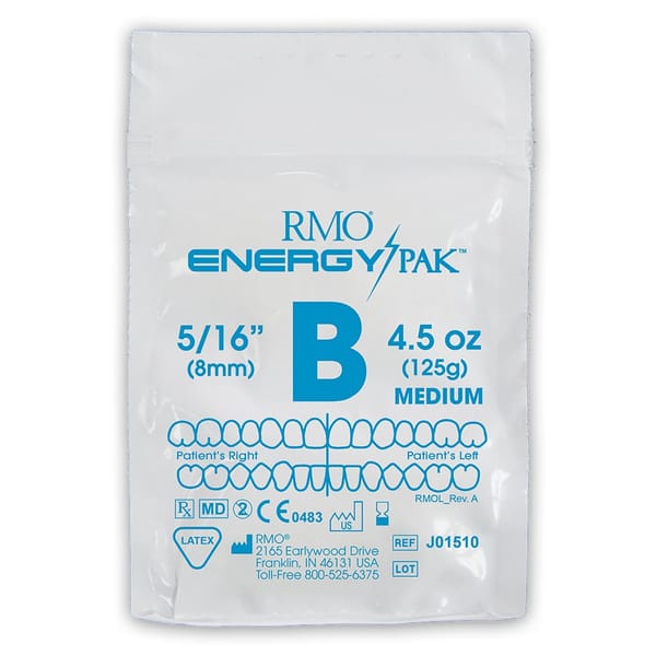 NON LATEX ELASTICS 5/16" 4.5OZ MEDIUM BLUE B (PK50)