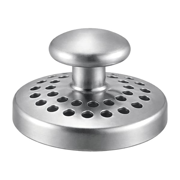 Stainless Steel Perforated Bondable Button Round Mini Pack of 10