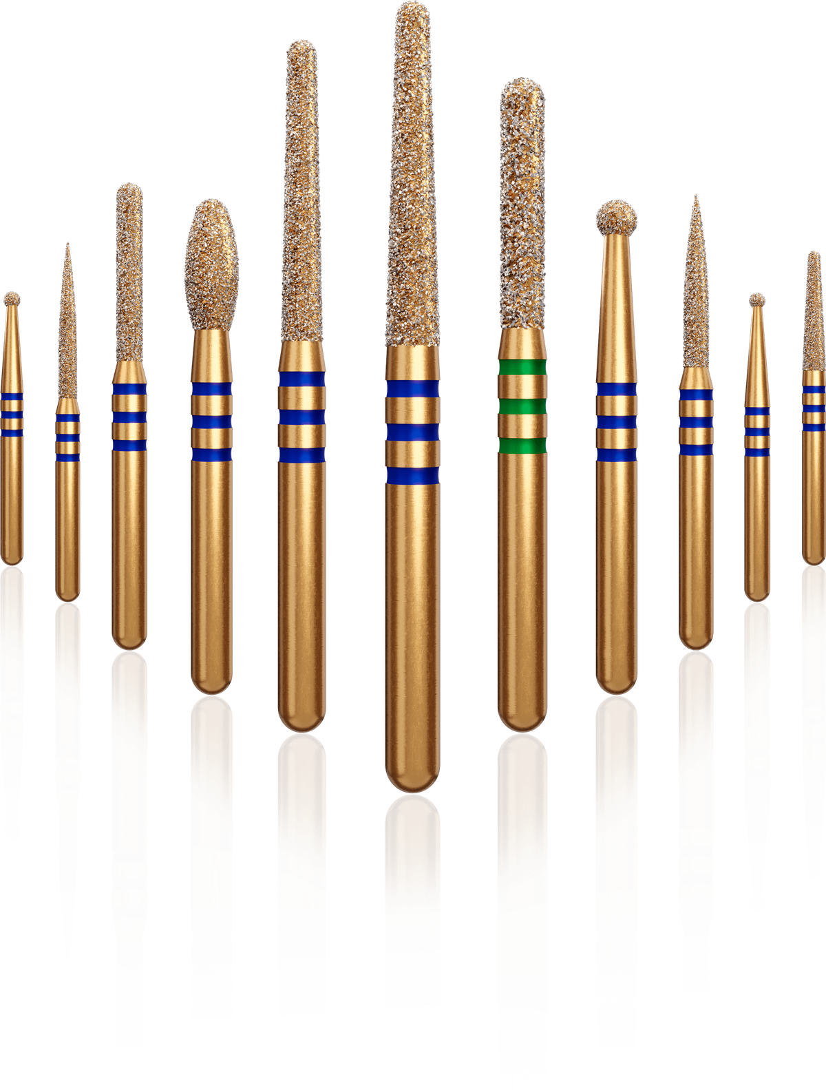 Alpen Z-REX Zirconia Diamond Burs – COLTENE, Diamanten