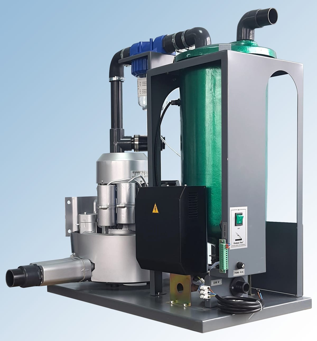 Corpus Hercules 5 – CORPUS VAC Vacuum Sistemleri SAN VE TIC., Kompressoren + Absaugung