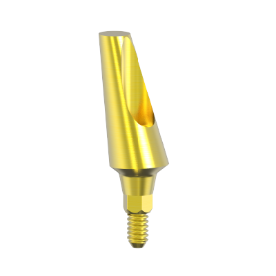 Angulated titanium abutment 15 deg Ø3.8 mm – CORTEX Dental Implants Industries Ltd., Abutments
