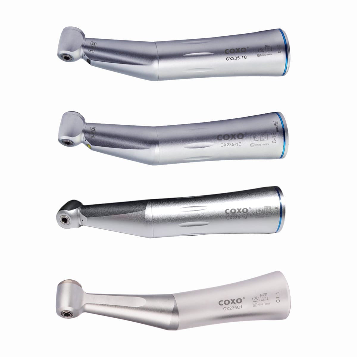 1:1 Direct Drive Contra Angle Handpiece – Coxo Medical Instrument Co., Ltd, Handpieces
