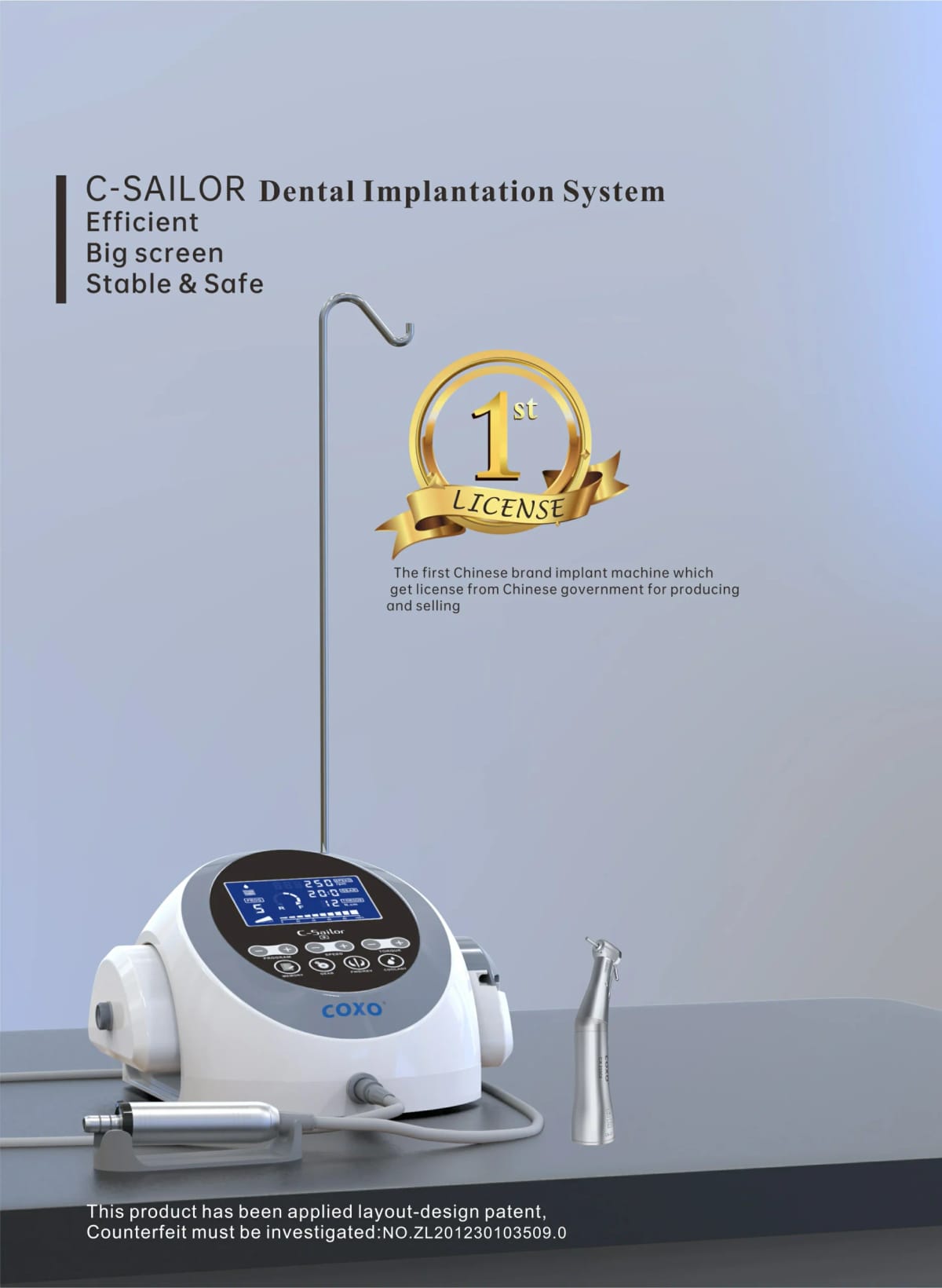 C-Sailor – Coxo Medical Instrument Co., Ltd, Implantology