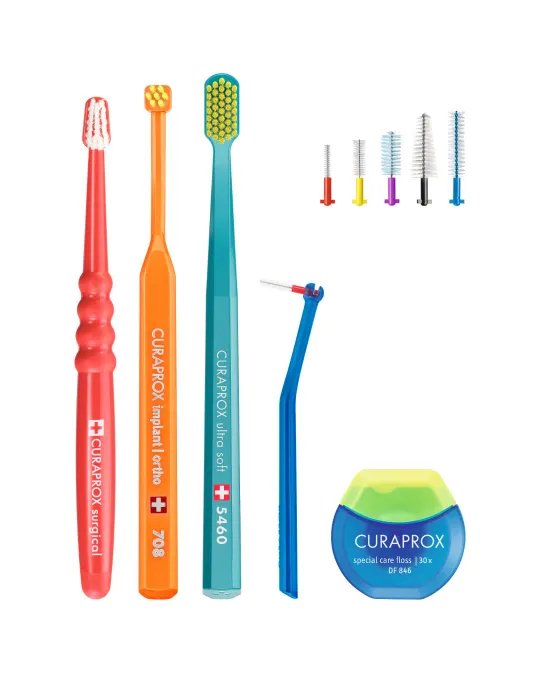 Implantat-Pflege-Set – Curaden AG, Toothbrushes