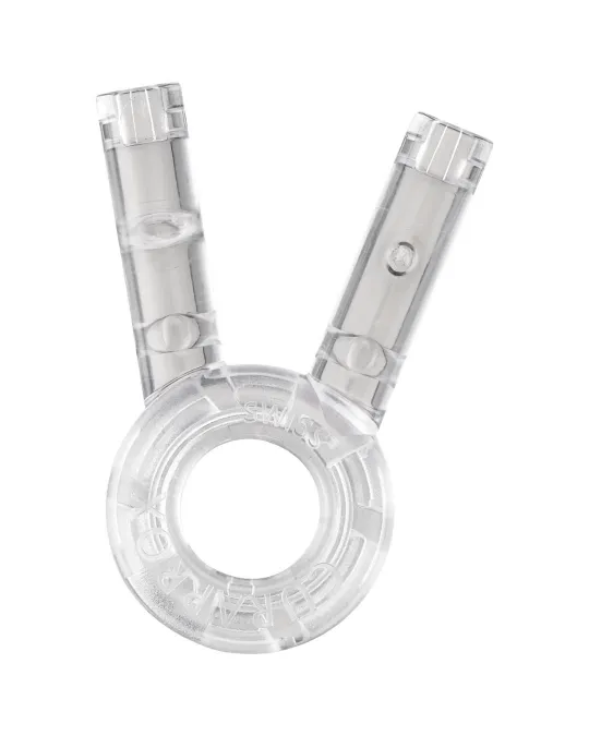 UHS 425 Duo-Halter, transparent, mit Schutzkappe