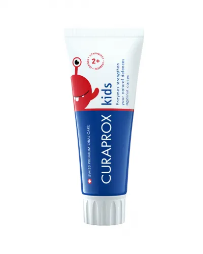 Toothpaste kids strawberry, from 2 years, 60 ml