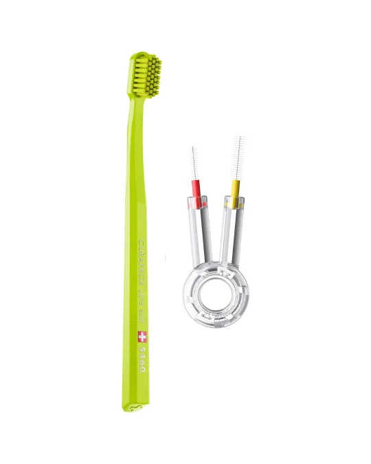 SUPER DUO - brosse à dents CS 5460 + manche-duo interdentaire