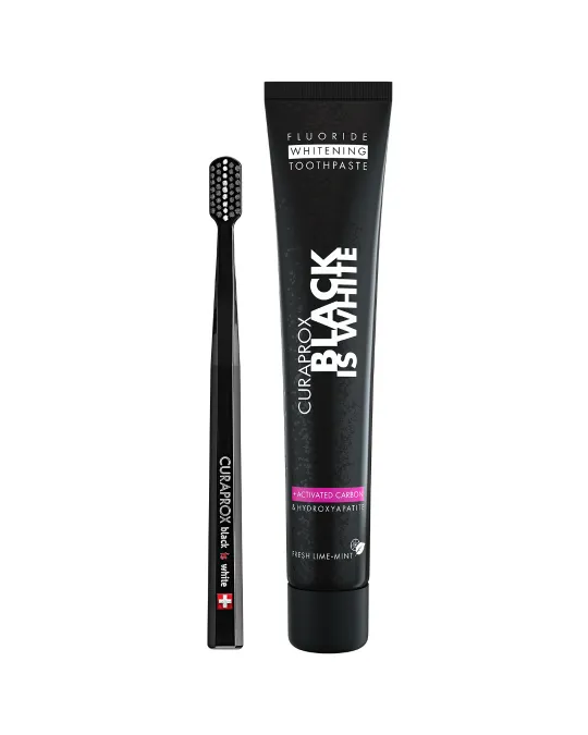 Toothpaste Black is white – Curaden AG, Toothpaste