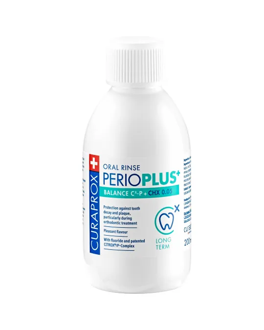 Collutorio Perio plus balance – Curaden AG, Chlorhexidine & Perio Rinses