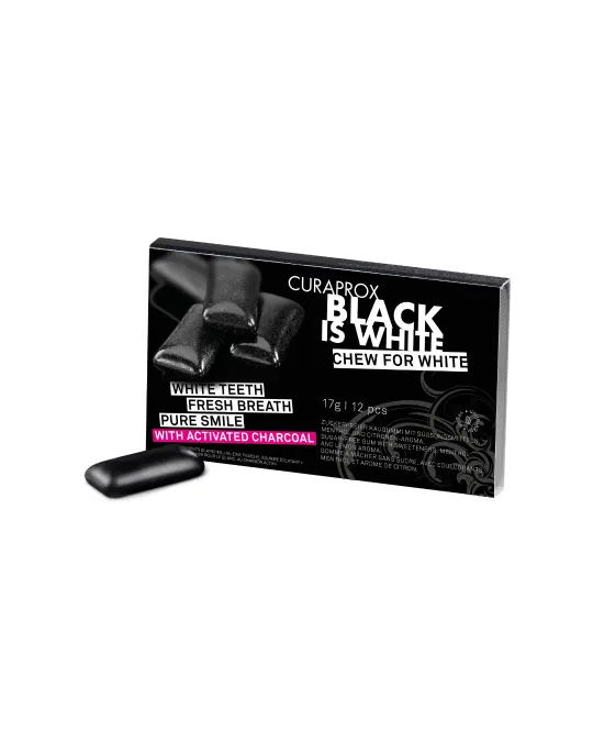 Gomme da masticare Black is white