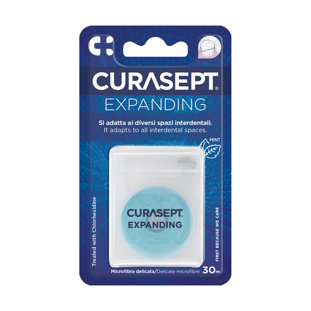 CURASEPT DENTAL FLOSS EXPANDING – CURASEPT SpA, Zahnseide - Hölzer - Zahnstocher