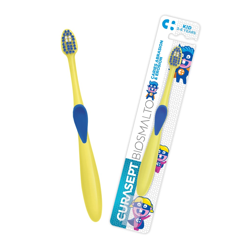 Curasept Biosmalto Toothbrush Kid 3-6 years – CURASEPT SpA, Toothbrushes
