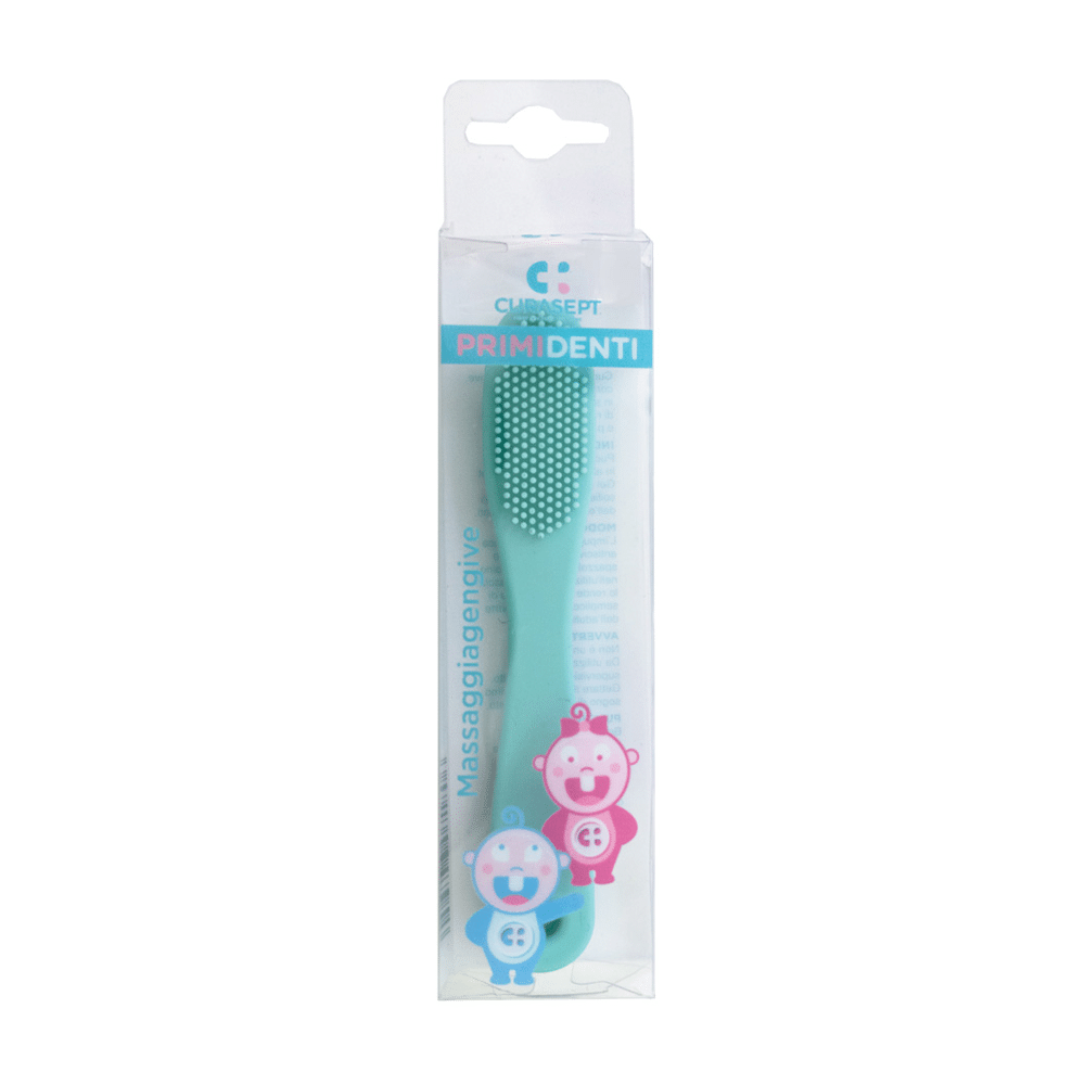 CURASEPT FIRST TEETH – GUM MASSAGER – CURASEPT SpA, Toothbrushes