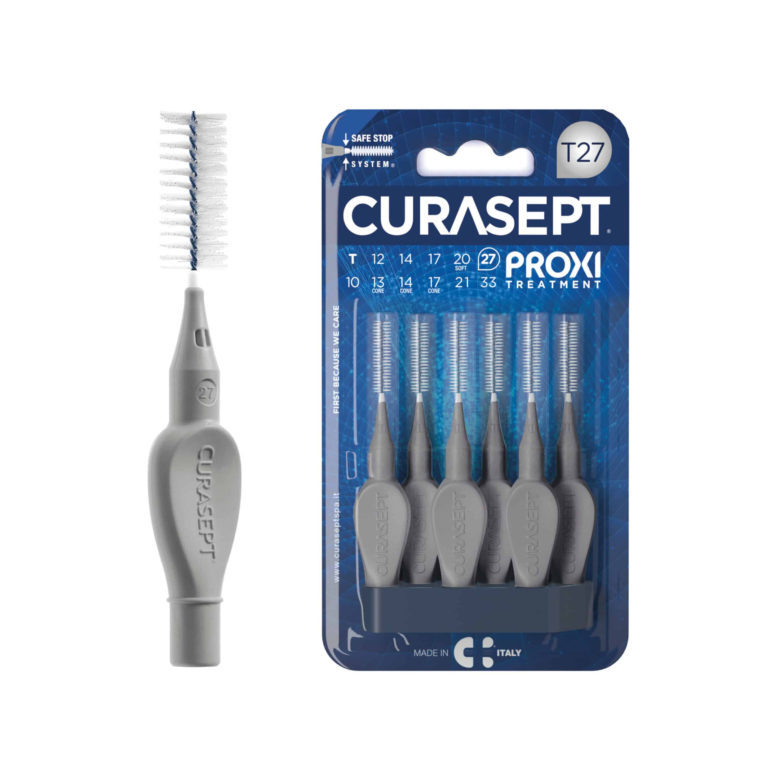 Curasept Proxi Treatment Interdental Brush T27 – CURASEPT SpA, Interdental Cleaners