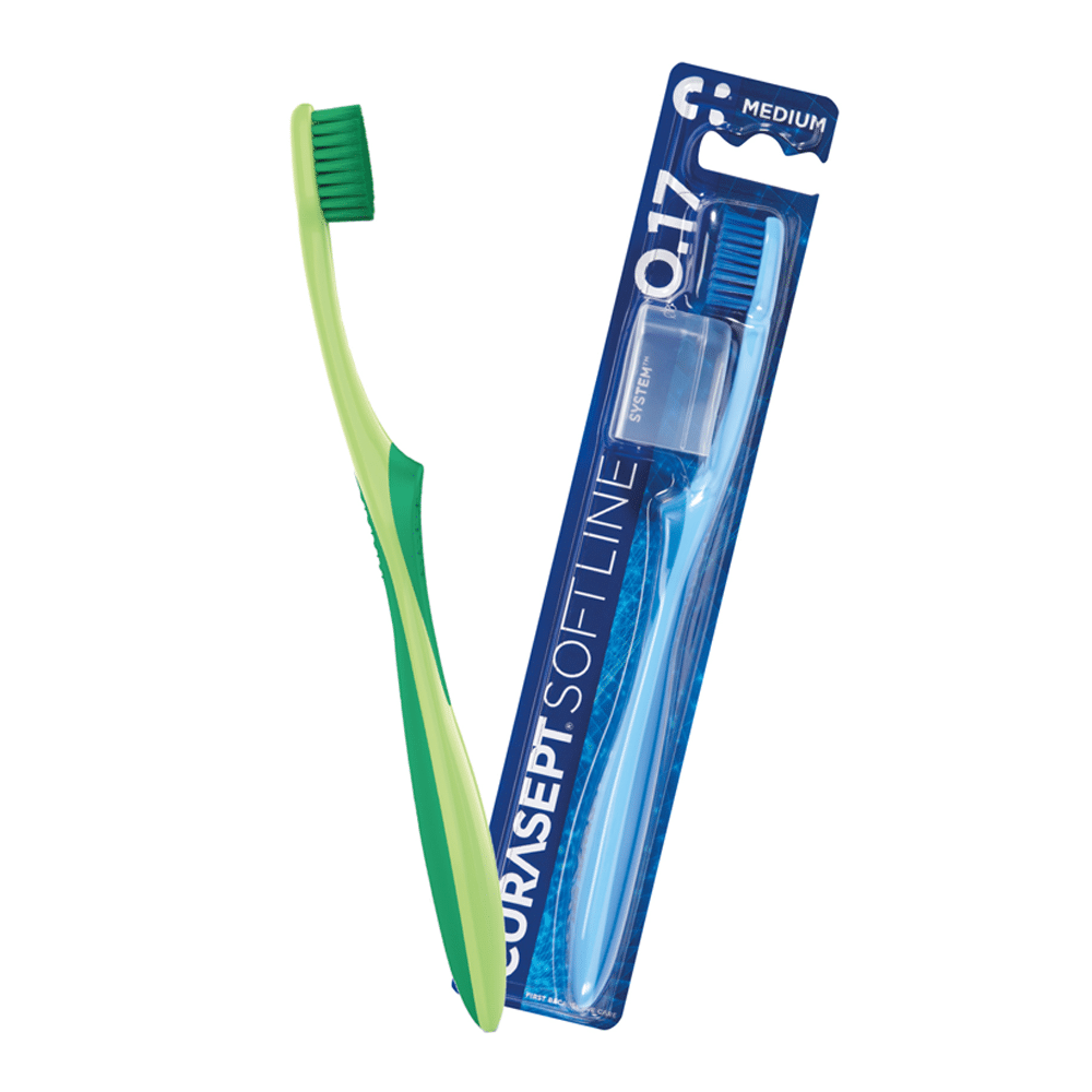 CURASEPT SOFTLINE TOOTHBRUSH – MEDIUM 017 – CURASEPT SpA, Toothbrushes