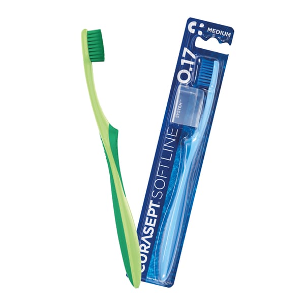 CURASEPT SOFTLINE TOOTHBRUSH – MEDIUM 017