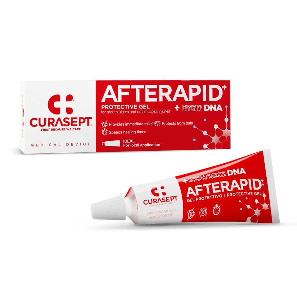 CURASEPT AFTERAPID PROTECTIVE GEL – CURASEPT SpA, Prophylaxe, Patienteninfo, Bleaching