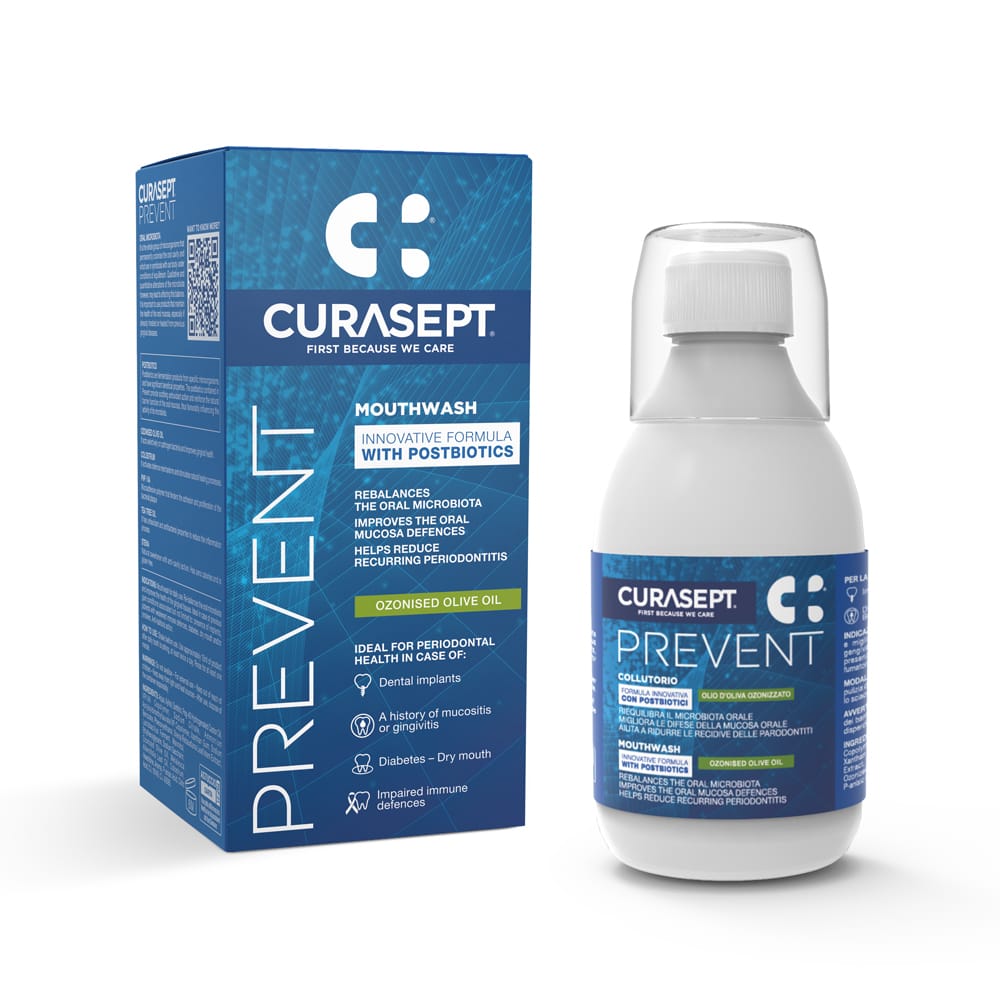 CURASEPT PREVENT MOUTHWASH – CURASEPT SpA, Mundspüllösungen