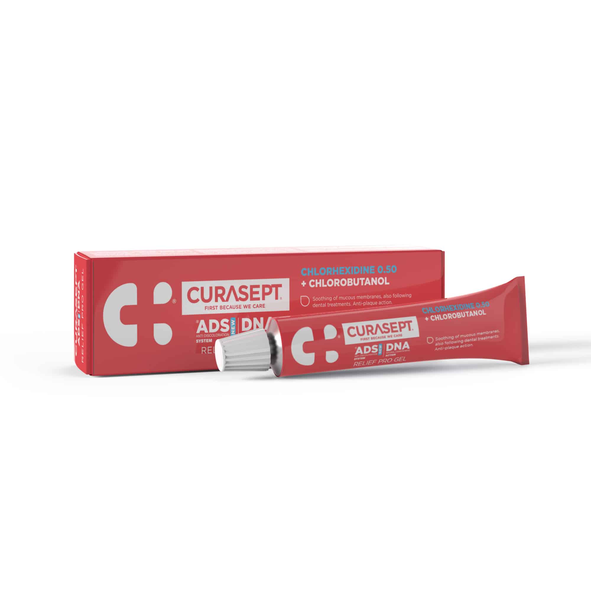 CURASEPT ADS | DNA RELIEF PRO GEL – CURASEPT SpA, Chlorhexidine & Perio Rinses