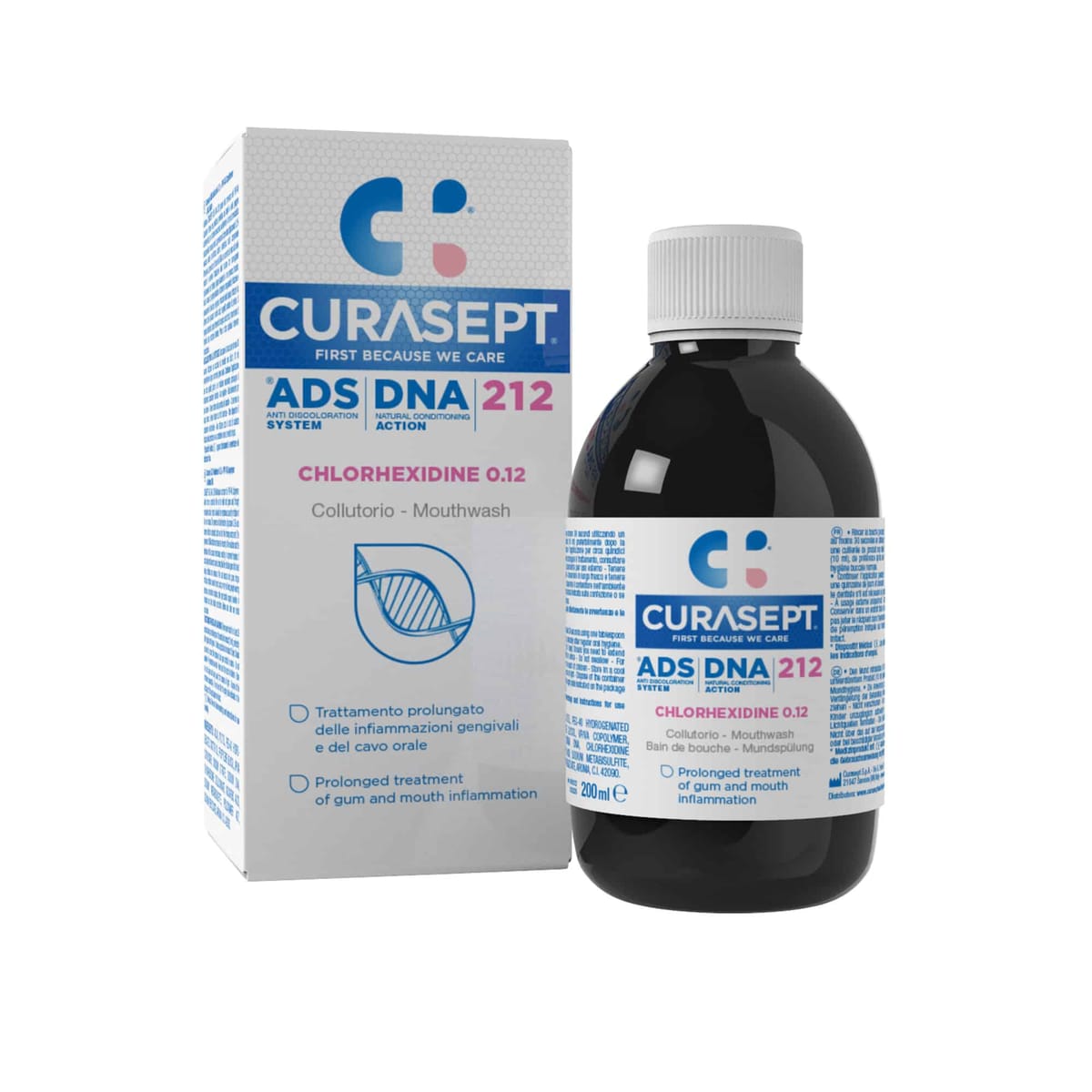 CURASEPT ADS | DNA 212 MOUTHWASH – CURASEPT SpA, Mouth Rinse Solutions
