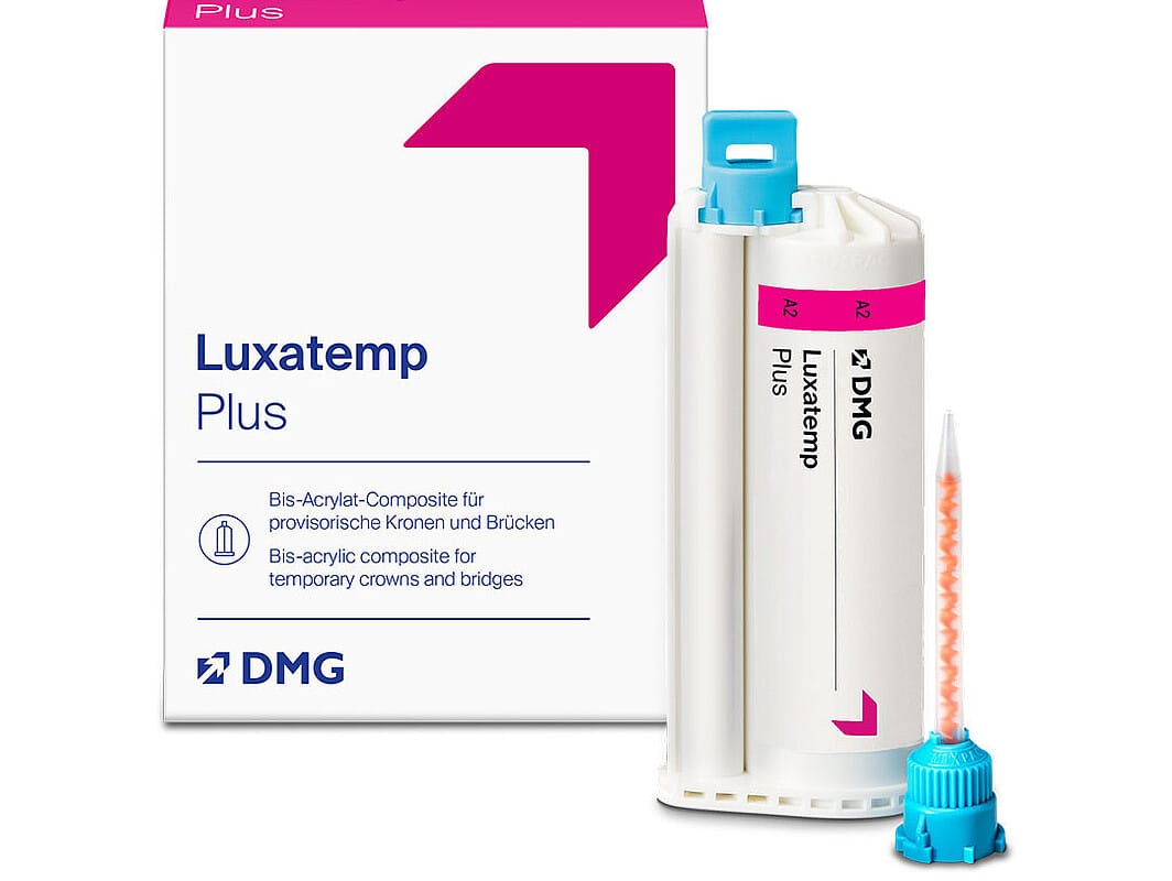 Vorteilspackung: Luxatemp Plus, Farbe A1 110405 – DMG, Temporary Crowns
