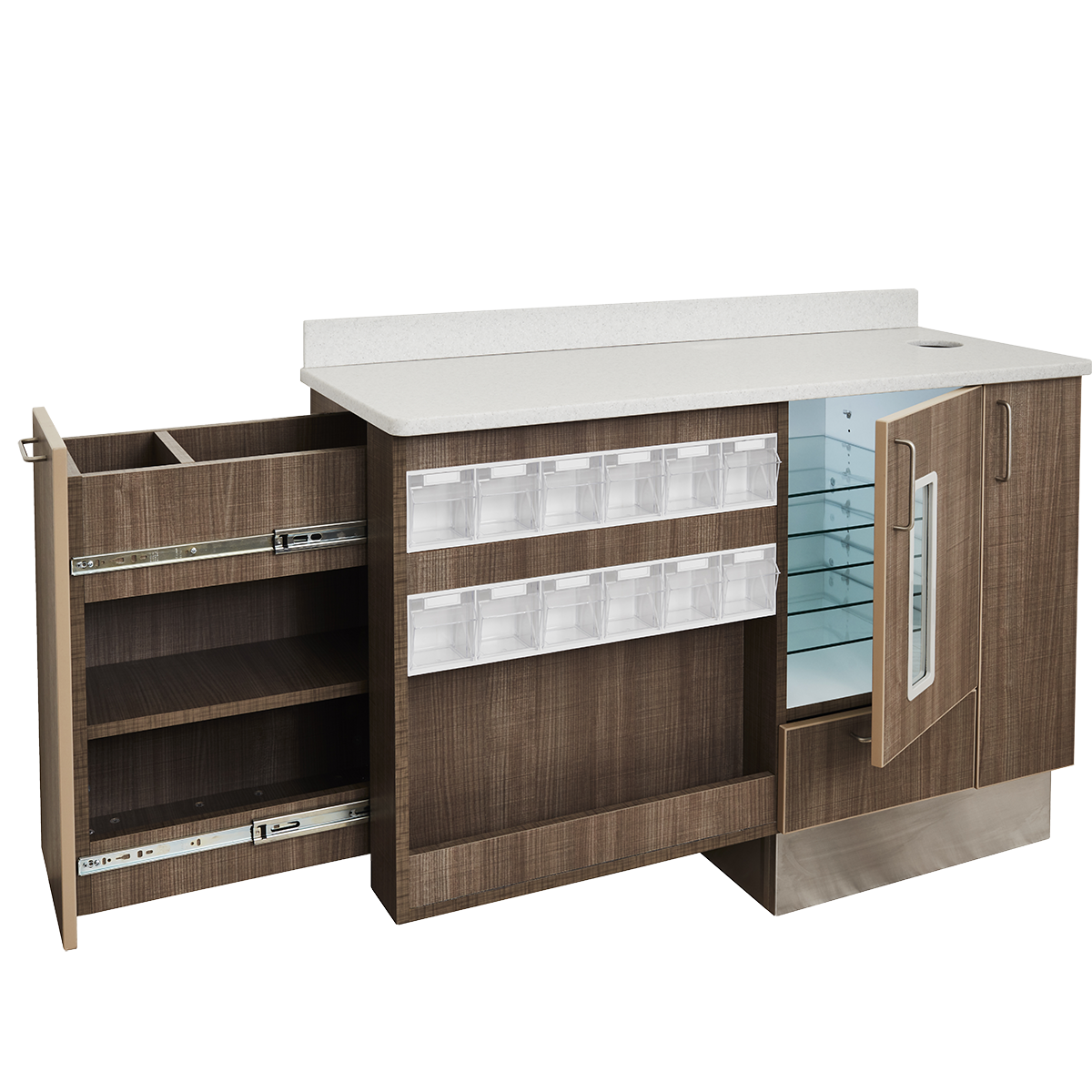 Flex Series Assistant Side Cabinet – Belmont, Einrichtungsgegenstände und -Zubehör