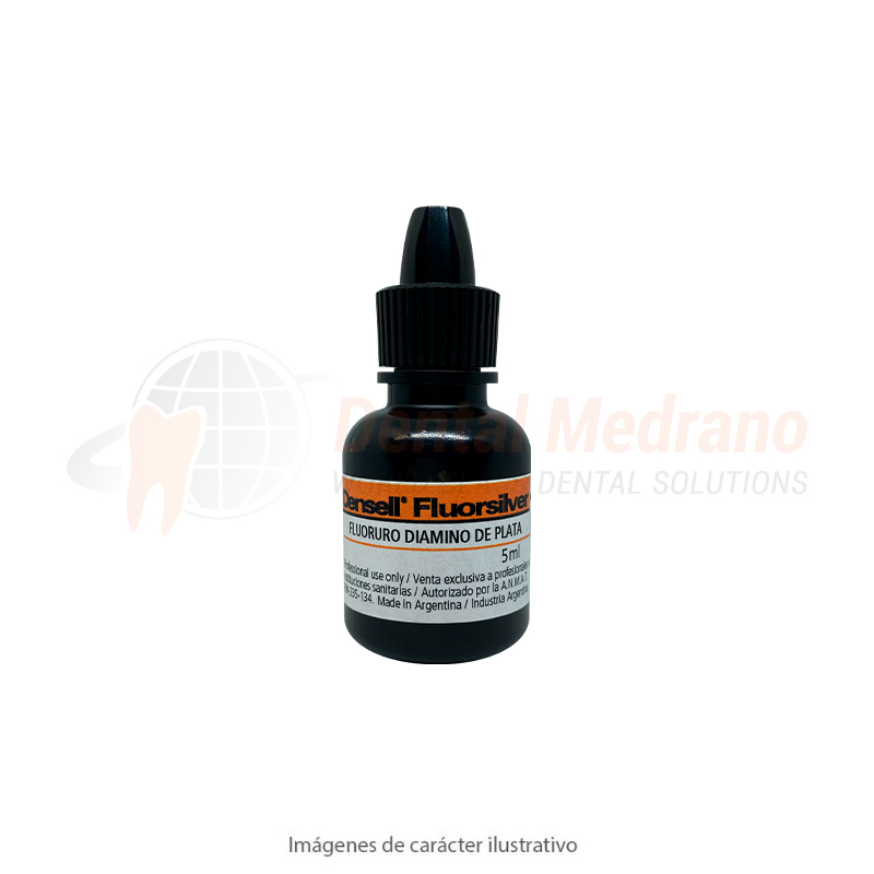 CARIOSTATICO FLUORSILVER 5ml – Dental Medrano S.A., Fluoride Products