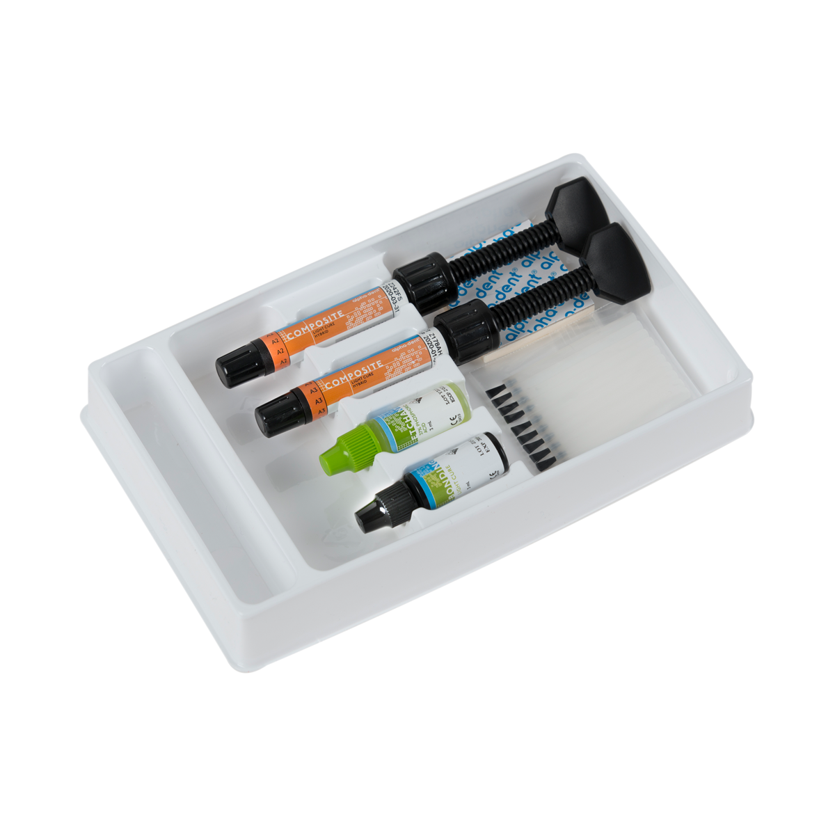ALPHA-DENT® COMPOSITE PHOTOPOLYMÉRISABLE – Dental Technologies, Inc., Dental Composites