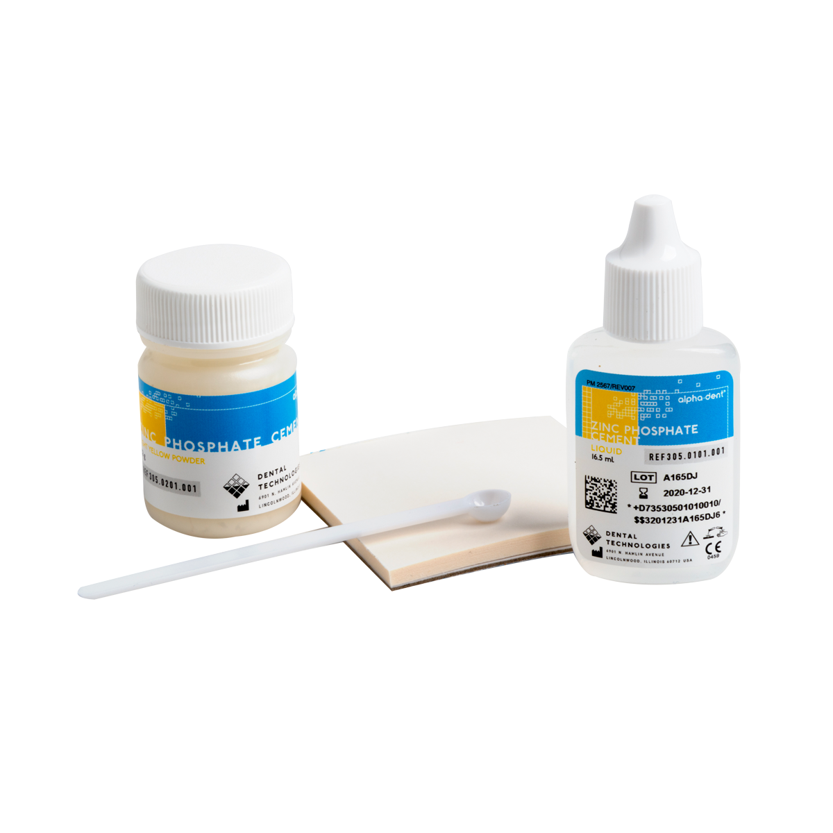 ALPHA-DENT ® ZINC PHOSPHATE CEMENT – Dental Technologies, Inc., Zemente