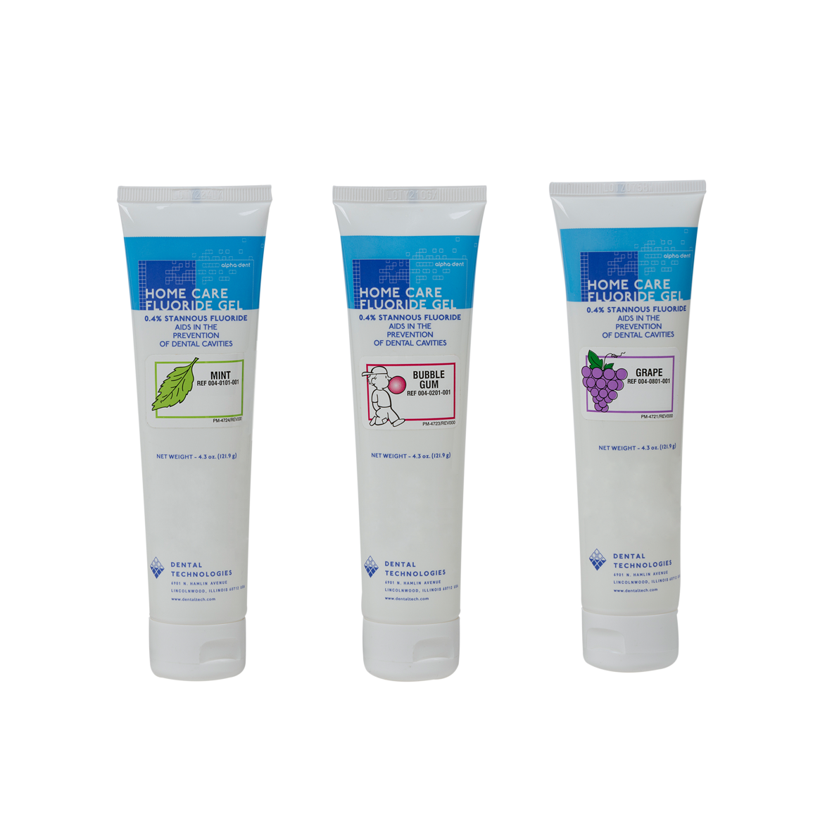ALPHA-DENT ® HOME CARE FLUORIDE GEL – Dental Technologies, Inc., Fluoridation