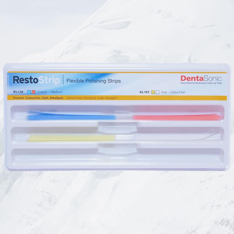 RestoStrip Set Alu Oxide - DentaSonic.CH – DS DentaSonic SA, Polishing Strips - Abrasive Strips