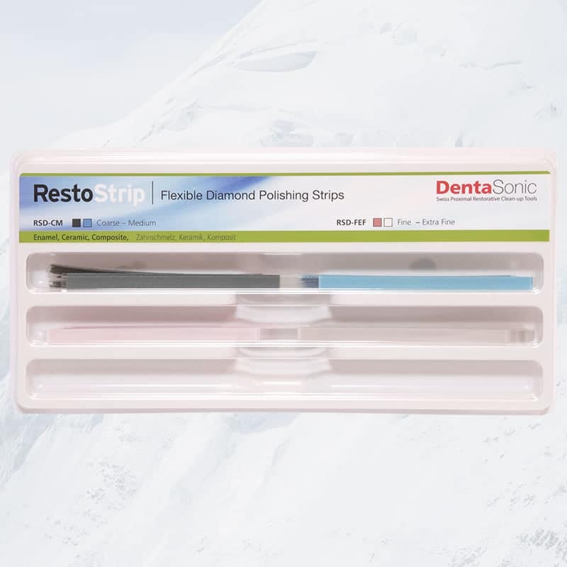 RestoStrip Set Diamond - DentaSonic.CH – DS DentaSonic SA, Polierstreifen - Schleifstreifen