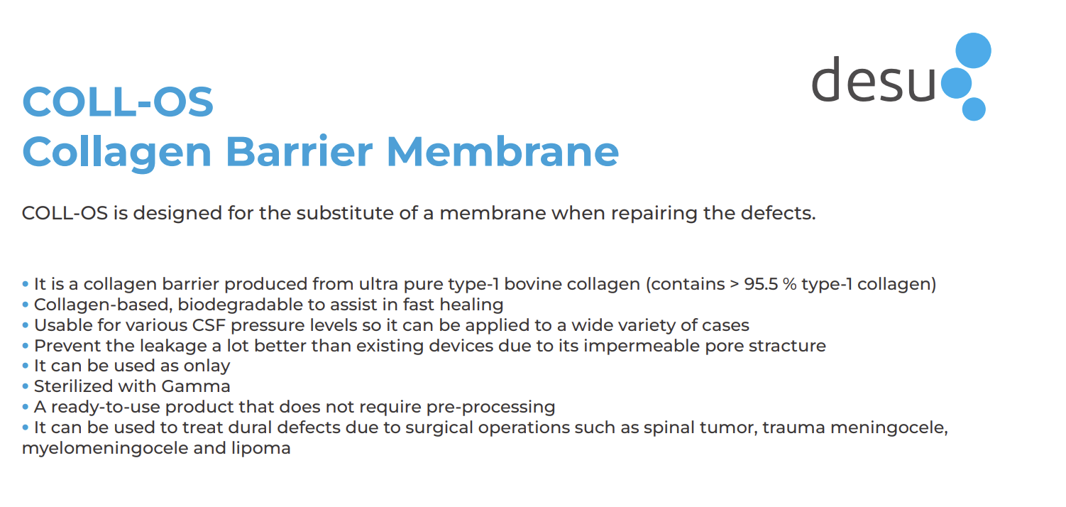 COLL-OS Collagen Barrier Membrane
