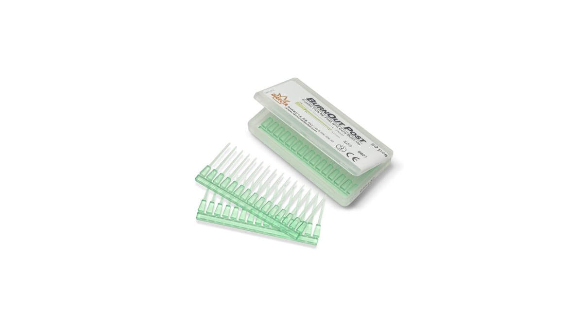 Burn Out Posts, plastic pins – Directa Dental Group, Stiftsysteme