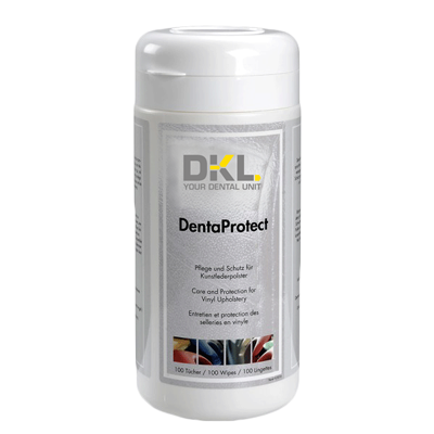 DentaProtect Tuchspenderdose – Schutz und Pflege für Kunstleder – DKL Chairs, Practice Furniture and Accessories