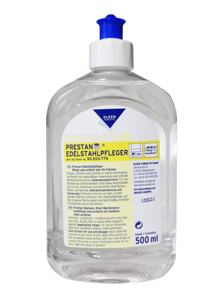 Prestan Edelstahlpfleger, Flasche 500 ml