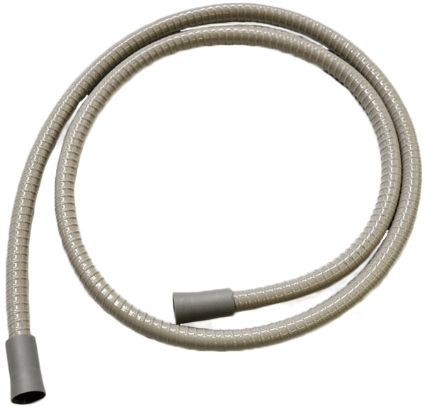 Saugschlauch grau, kleiner Sauger (Speichelzieher), Ø 10 mm, L=1530 mm