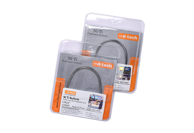 Ni Ti SE Wires - Super Elastic Bright – D TECH DENTAL TECHNOLOGIES, Wires and Archwires